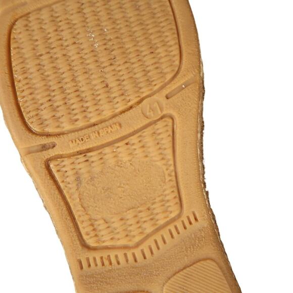 Viscata Shoes Womens 41 Flats Espadrille Loafers Slip On Boho Leather Fashion - Picture 13 of 14